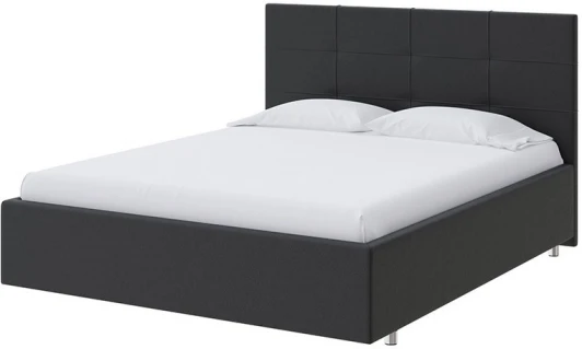 1911059 PROxSON Кровать Neo (Экокожа Черный) 80x190