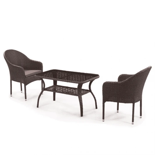 ST20B/S20B-1 Brown 2Pcs Комплект плетеной мебели Джина