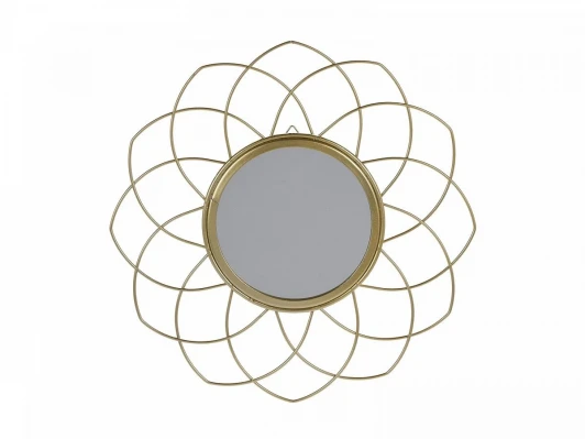 596009 Зеркало настенное Golden Flower ОГОГО 596009 (золотистый)