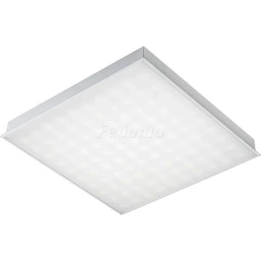 ДВО14-30-01 Светильник светодиодный Новый свет ДВО14, 30W, 2200lm, 4000K, IP40, белый микропризматический рассеиватель, белый