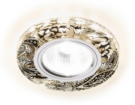 S223 W/CH/WA Встраиваемый точечный светильник Ambrella Декоративные Led+mr16 S223 W/CH/WA