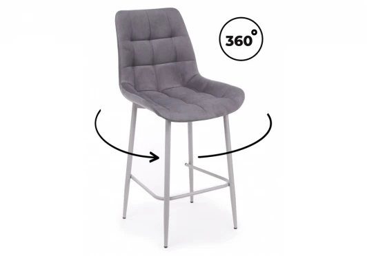 632554 Полубарный стул Челси крутящийся Notta 632554