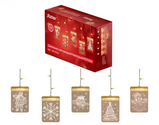 29295 1 Декоративный фонарь светодиодный 5 шт Ritter 29295 1