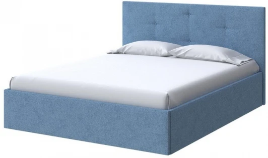 1934409 PROxSON Кровать Mono (Ткань: Жаккард Tesla Деним) 160x200