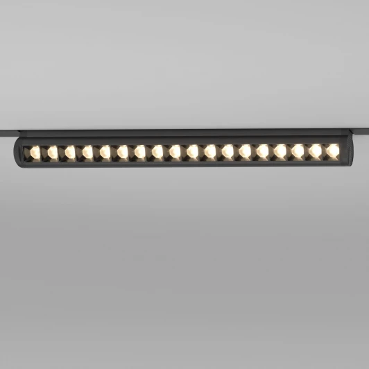 85050/01 Трековый светильник Downlight магнитный 18W 4200K Alter (чёрный) Elektrostandard Slim Magnetic 85050/01 (LED, 48V)