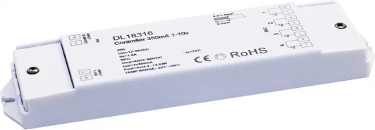 DL18316/controller 350mA 1-10V Контроллер для управления яркостью светодиодного освещения Donolux DL18316/controller 350mA 1-10V
