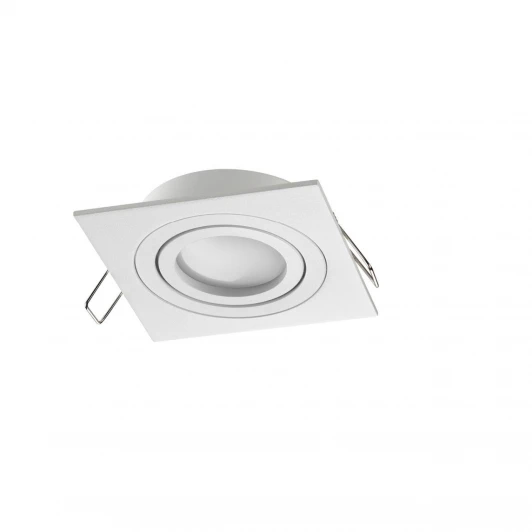 371019 Светильник встраиваемый поворотный Novotech Morus 371019 белый IP20 GU10 50W 220-240V