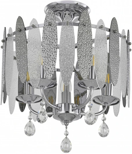 374309/5/80/380 CR Потолочная люстра хрустальная на штанге Arte Milano Sorrento-4309 374309/5/80/380 CR (220V)