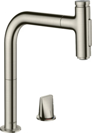 73818800 Смеситель Hansgrohe Metris Select 73818800 для кухонной мойки