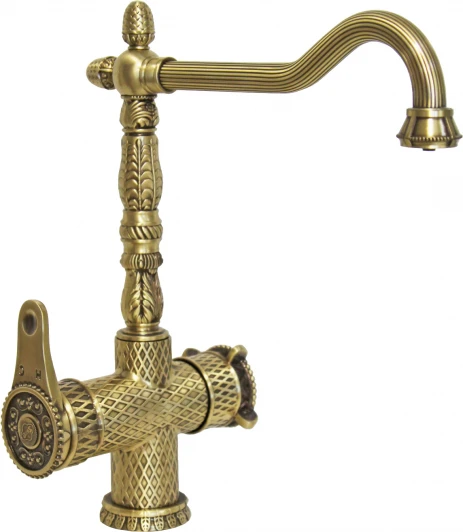 A 50 KF-BR Смеситель Zorg Antic A 50 KF-BR для кухонной мойки