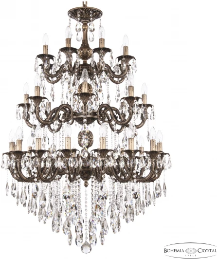 AL79101/16+8+8/300/3d B SGB Подвесная люстра Bohemia AL7901 AL79101/16+8+8/300/3d B SGB