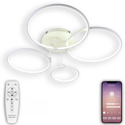 HIGH-TECH LED LAMPS 82035 Потолочная люстра Natali Kovaltseva HIGH-TECH LED LAMPS 82035