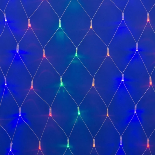 ULD-N4207-320/DTA MULTI IP20 Сетка светодиодная. 4.2х0.75 м. 320 led. разноцветная. с контроллером. ULD-N4207-320/DTA MULTI IP20