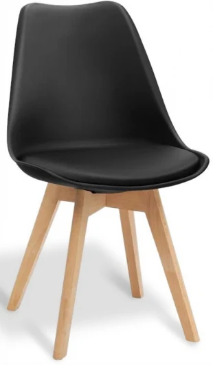 HSBI_Y863_black Стул Essence Fusion Hesby Экокожа/Черный арт.HSBI_Y863_black