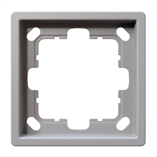 FD1001PWM Рамка на 1 пост (белый матовый) Jasmart FD FD1001PWM