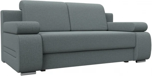 124041 Диван прямой Денвер (Серый/Рогожка) Лига Диванов арт.124041