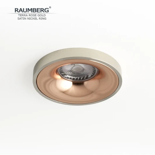 TerraRGd\SNi Встраиваемый светильник Raumberg TerraRGd\SNi Rose Gold\Satin Nickel