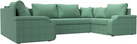 125912 Диван П-образный Николь Лига Диванов (Рогожка) арт.125912