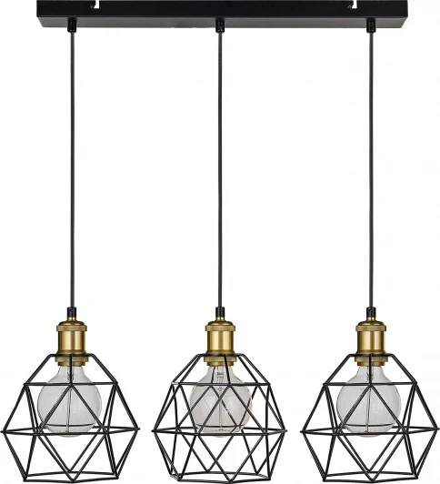 PND102.03.04.003BL.GO-IKS.BL Подвесной светильник 33 ИДЕИ PND102.03.04.003BL.GO-IKS.BL (220V, на проводе)