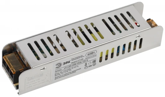 LP-LED-60W-IP20-12V-S Блок питания 12V светодиодной ленты 60W ЭРА LP-LED-60W-IP20-12V-S