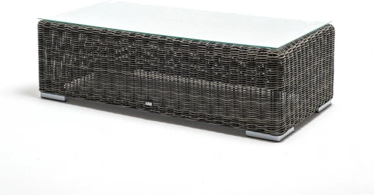 YH-S4005G graphite "Боно" журнальный столик из искусственного ротанга, цвет графит 4SIS арт.УТ-00004187