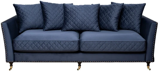 SORRENTO-220-Colt034-SIN Диван Garda Decor SORRENTO-220-Colt034-SIN (Темно-синий)