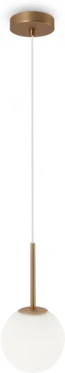 MOD321PL-01G1 Подвесной светильник Basic form MOD321PL-01G1 (220V, на проводе, шар)