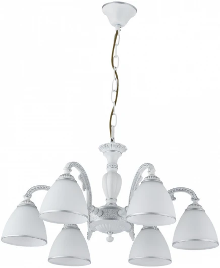 340837/6 WT+SL Подвесная люстра Arte Milano AM340837 340837/6 WT+SL (220V, на цепи)