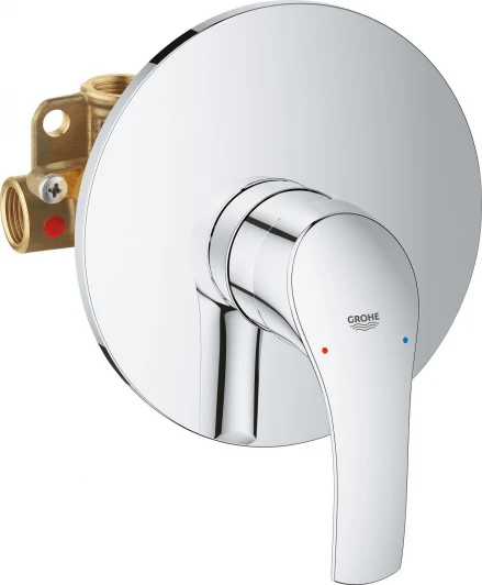 33556002 Смеситель Grohe Eurosmart 33556002 С ВНУТРЕННЕЙ ЧАСТЬЮ, для душа