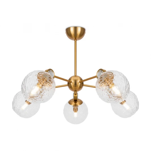 FR5264PL-05BS Потолочная люстра на штанге Freya Mellow FR5264PL-05BS