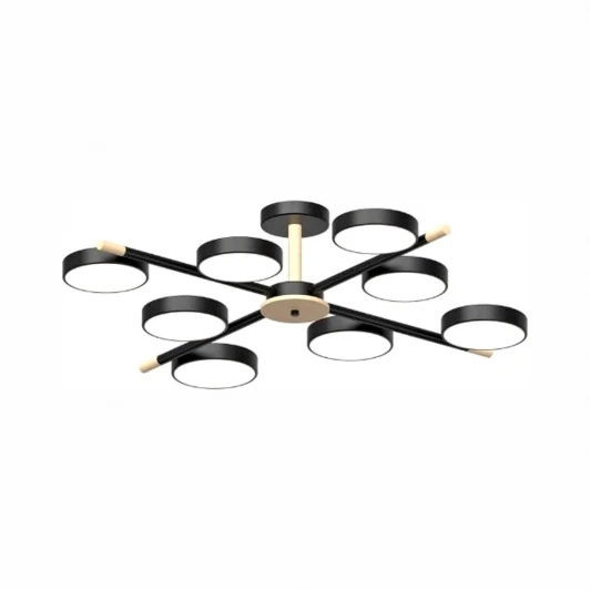 L3209-860 BK Потолочная люстра светодиодная на штанге LED4U LED4U L3209-860 BK