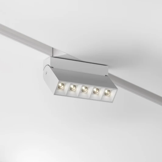 TR077-2-10W3K-W Трековый светильник Downlight Points Rot Gravity 3000K 10Вт 30° LED (магнитный) Maytoni Technical TR077-2-10W3K-W (48V)