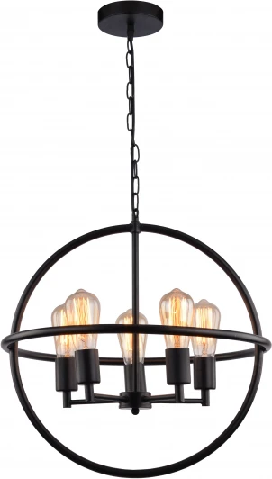 TL1188H-05BK Подвесная люстра Toplight Alayna TL1188H-05BK