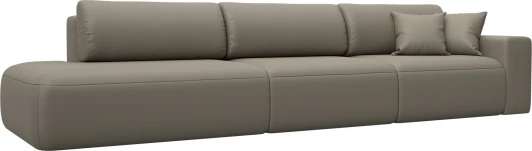 127689 Диван прямой Лига-036 НПБ Модерн Лонг подлокотник справа Лига Диванов (Экокожа) арт.127689