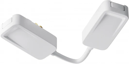 TRA084CPC-W-12 Коннектор питания угловой Radity встраиваемый белый (магнитный) Maytoni Technical TRA084CPC-W-12