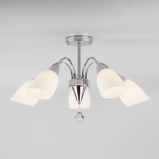 30149/5 хром Потолочная люстра Eurosvet Ellene 30149/5 хром