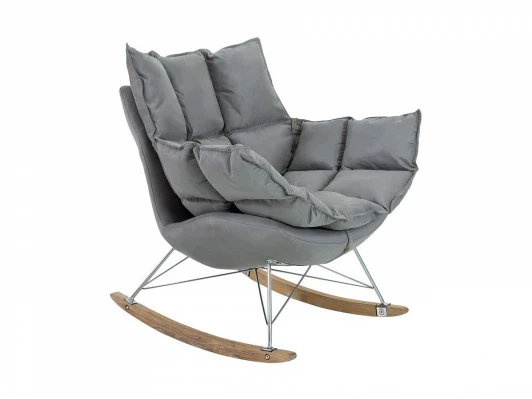 334674 Кресло-качалка Ariella ОГОГО 334674 (серый)