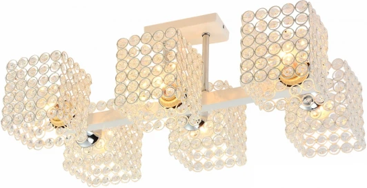 01335-0.3-06 WH+CR Потолочная люстра на штанге Reluce 01335-0.3-06 WH+CR (220V)