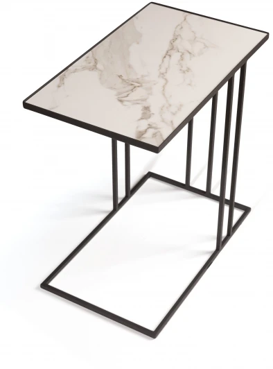 A026.2 A01 Журнальный столик Stone 026-1, керамика белая Top Concept A026.2 A01