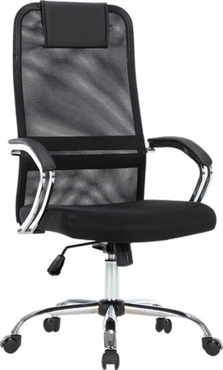 CHAIRMAN CH612 chrome Компьютерное кресло CHAIRMAN CH612 chrome (Металл,Ткань,Сетка/Черный)