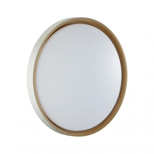 7645/ELN Настенно-потолочный светильник IP43 Sonex Kisil 7645/ELN пластик/белый/оранжевый LED 76Вт 3000/4000/6000К