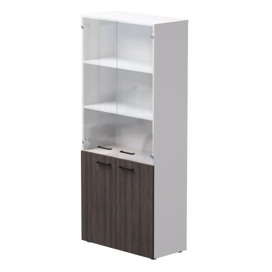 254H004W3DK Шкаф комбинированный Everprof EVO (ЭВО) 800х383x1835 Белый/Дуб Пасадена 254H004W3DK