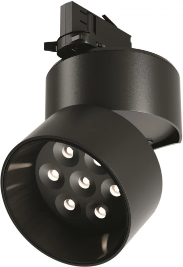 TR199-3-15W4K-M-B Трековый светильник трехфазный 15W 220V Maytoni Alfa TR199-3-15W4K-M-B (LED, круглые)