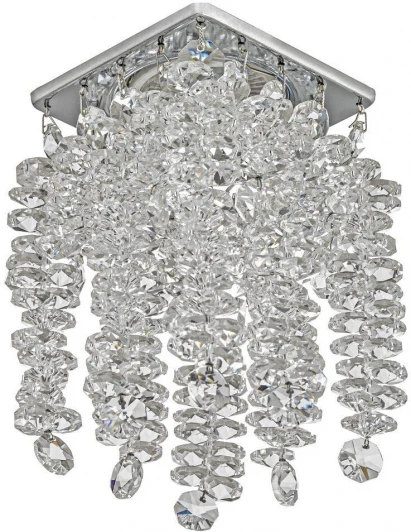 Tayo GU10.5.14.8x8.101 N Встраиваемый светильник хрустальный Dio D'Arte Tayo Nickel GU10.5.14.8x8.101 N (220V)