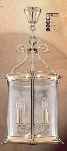 209C/4 AH Подвесная люстра Riperlamp 209C 209C/4 AH
