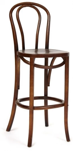 12825 Стул THONET CLASSIC BAR CHAIR (mod.СE6069) Темный Орех (№5) (дерево вяз)