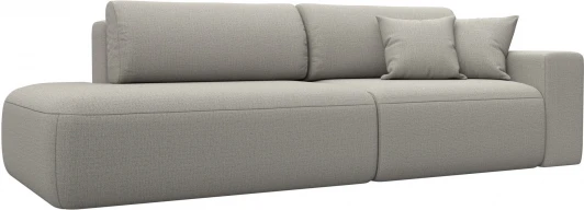 124761 Диван прямой Лига-036 НПБ Модерн подлокотник справа Лига Диванов (Рогожка) арт.124761