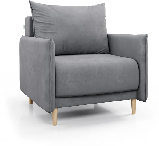 AAA42130001 ЛУЧШИЙ ДРУГ Кресло серое D1 furniture арт.AAA42130001