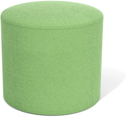 221181 Пуф Arsko Сканди 3 зеленая рогожка