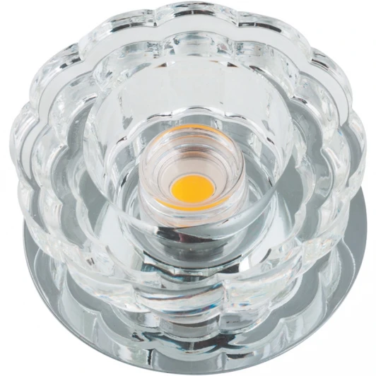 DLS-F301 10W CHROME/CLEAR Встраиваемый точечный светильник Fametto DLS-F301 10W CHROME/CLEAR